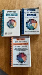 3x Six Sigma Pocket Guides (Engels), Ophalen, Zo goed als nieuw, Management