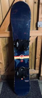 Snowboard Crazy Creek 152cm met instap bindingen, Sport en Fitness, Snowboarden, Ophalen, Gebruikt, Board
