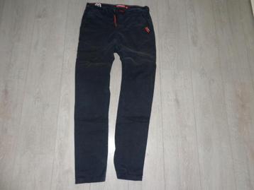 zwarte herenbroek van Superdry, maat 31/32