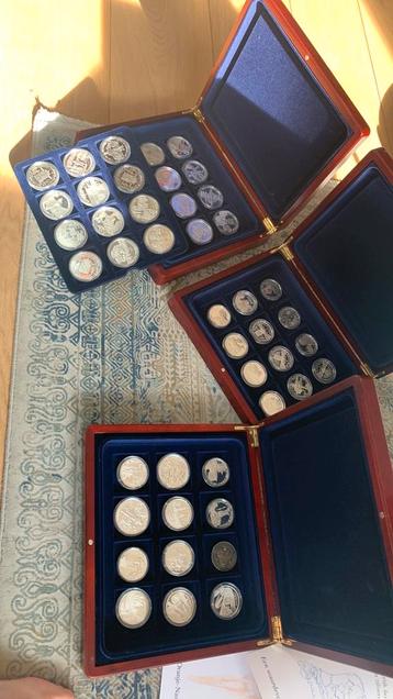 De Koningkrijk der Nederlanden zilver reeks beschikbaar voor biedingen