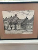 Pentekening Tilburg Wittebollenstraat, Antiek en Kunst, Kunst | Tekeningen en Foto's, Ophalen of Verzenden