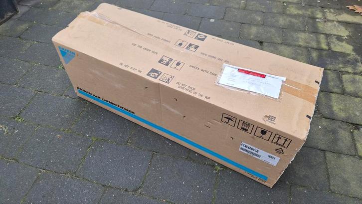 Daikin FTX60DV1B Wandairco - Nieuw in doos!, Witgoed en Apparatuur, Airco's, Nieuw, Wandairco, 100 m³ of groter, 3 snelheden of meer