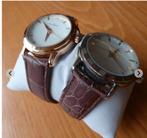 2 Pierre Cardin Eternel horloges dames en heren voor 25 euro, Leer, Staal, ., Nieuw