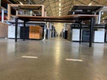 Hoekbureau met knop  220x110/80xH62-82 cm, 38 stuks - afbeelding 7