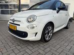 Fiat 500 Hey Google Lounge 1.0 Hybrid (bj 2021), Auto's, Fiat, Voorwielaandrijving, 4 stoelen, Leder en Stof, Wit
