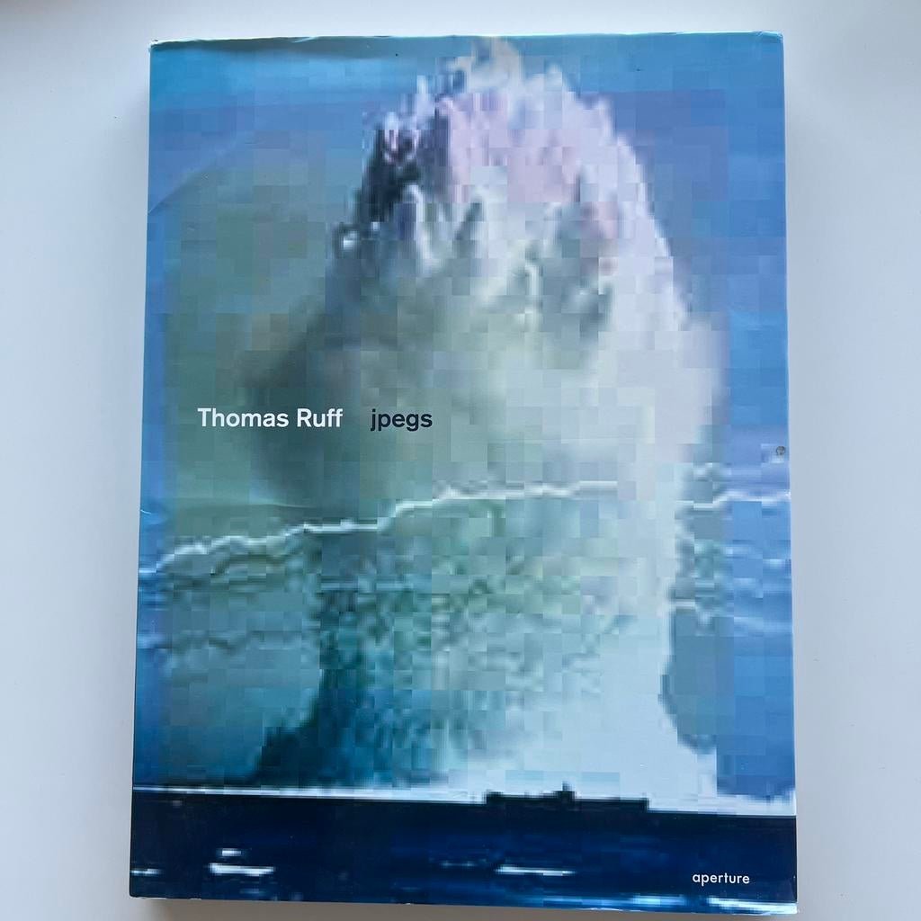 Boek Thomas Ruff - Jpegs, Ophalen of Verzenden, Zo goed als nieuw, Fotografen