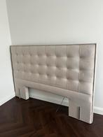 Hoofdbord velvet van Swiss Sense Royal collection, Huis en Inrichting, Ophalen, Gebruikt, Beige, Tweepersoons