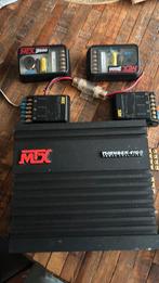 Mtx thunder 4160 versterker met crossover en filters, Ophalen of Verzenden, Gebruikt