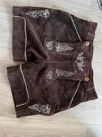 Supermooie Lederhosen, merk Lammberg, maat 56 beschikbaar voor biedingen
