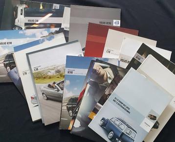 VOLVO brochures, enorme verzameling van ruim 5kg beschikbaar voor biedingen
