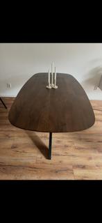 Eettafel walnootbruin, Huis en Inrichting, Tafels | Eettafels, Ophalen, 50 tot 100 cm, Zo goed als nieuw, 150 tot 200 cm