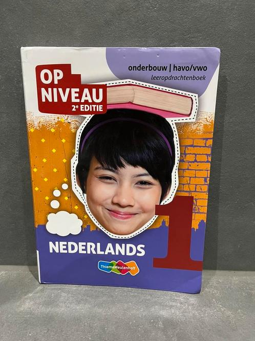 Op Niveau Nederlands leerboek 1 – havo/vwo onderbouw, Boeken, Schoolboeken, Zo goed als nieuw, Nederlands, HAVO, Ophalen of Verzenden