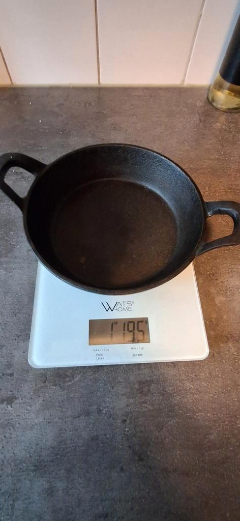 6 x Gietijzeren Pannetje / Tapas Schaaltje, Huis en Inrichting, Keuken | Potten en Pannen, Gebruikt, Koekenpan of Braadpan, Gietijzer