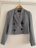 Ilja Cropped Blazer met Wol - Maat S (36/38), Ophalen of Verzenden, Zo goed als nieuw, Grijs