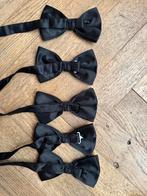 5 stuks Zwarte volumineuze strikkenvoor gala & smoking, Kleding | Heren, Stropdassen, Ophalen of Verzenden, Zo goed als nieuw