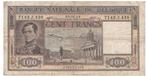 België, 100 Francs, 1949, Postzegels en Munten, Bankbiljetten | België, Los biljet, Ophalen of Verzenden