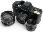 Asahi Pentax Auto 110 met lenzen., Audio, Tv en Foto, Fotocamera's Analoog, Ophalen of Verzenden, Zo goed als nieuw, Spiegelreflex