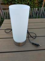 Tafellamp met Touch Bediening, Huis en Inrichting, Lampen | Tafellampen, Gebruikt, Ophalen of Verzenden, Glas, Modern