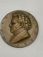 Bronzen penning Franz Schubert, Verzamelen, Overige Verzamelen, Ophalen of Verzenden