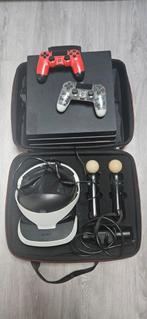 PlayStation 4 Pro met VR set + 2 controllers – Topstaat!, Ophalen, Gebruikt, Met 2 controllers, Pro