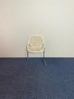 2 x Vergaderstoel Casprini Caprice - wit/chroom, Ophalen, Gebruikt, Twee, Wit