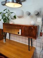 Vintage dressoir met vitrine  Jaren 60, 25 tot 50 cm, Ophalen of Verzenden, Zo goed als nieuw