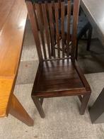 6 koloniale eetkamerstoelen, Huis en Inrichting, Ophalen, ., Zo goed als nieuw, .