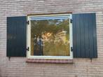 Raamluiken hout, Ophalen, Gebruikt, Kunststof, Raamkozijn