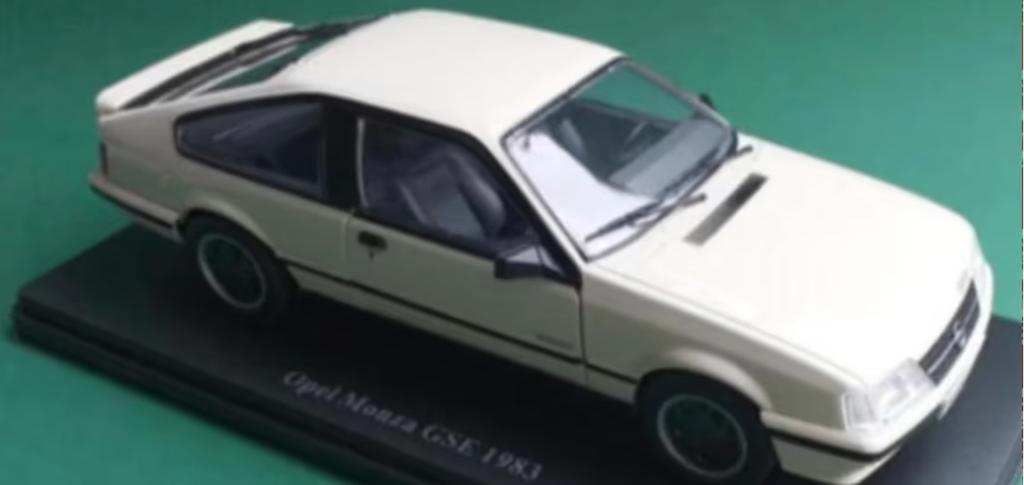Opel MONZA GSE 1983 WIT schaal 1/24 Coches OPEL, Verzenden, Nieuw, Auto, Overige merken