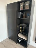 Besta kast zwart Ikea, Huis en Inrichting, Ophalen, Zo goed als nieuw, Minder dan 150 cm, 150 tot 200 cm