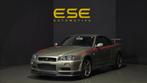 Nissan Skyline R34 GT-R M-Spec Nür Millennium Jade, Auto's, Nissan, Stof, Gebruikt, Bedrijf, Handgeschakeld