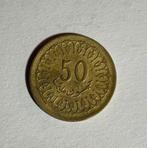 50 millimes Tunesië 1960, Postzegels en Munten, Munten | Afrika, Ophalen of Verzenden, Overige landen