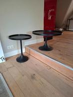 Salontafel met bijzettafel, Huis en Inrichting, Tafels | Bijzettafels, Rond, Zo goed als nieuw, Modern, Hout