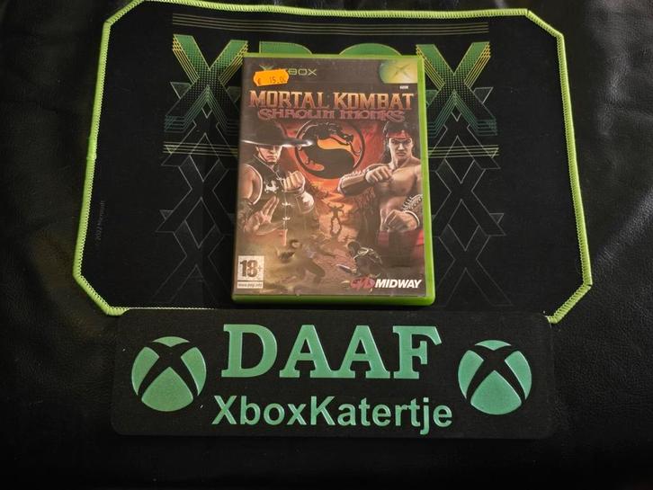 Mortal kombat shaolin monks - Xbox original (cd hele lichte, Spelcomputers en Games, Games | Xbox Original, Zo goed als nieuw
