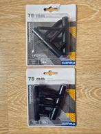 2 sets NIEUWE inboorpaumelle Zwart 75mm Gamma, Doe-het-zelf en Verbouw, Ophalen of Verzenden, Nieuw, IJzer, Scharnier