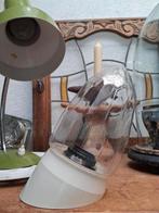 nostalgische / vintage buitenlamp / stallamp, Ophalen of Verzenden, Gebruikt, Glas, Vintage