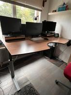 Gispen bureau elektrisch in hoogte verstelbaar, Huis en Inrichting, Bureaus, Ophalen, Elektrisch, Zo goed als nieuw