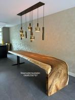 Boomstamtafel waterval organisch suar alle maten op voorraad, Huis en Inrichting, Tafels | Eettafels, Ophalen of Verzenden, Nieuw