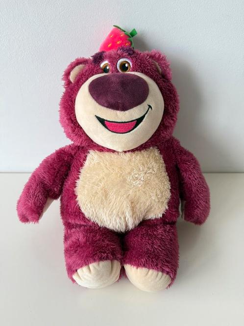 Knuffel beer Lotso 35 cm / Toy Story / Miniso / Pixar Disney, Verzamelen, Disney, Zo goed als nieuw, Knuffel, Overige figuren
