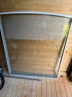 3 Getoogde Voorzetramen - 104x120/123cm, Ophalen, Gevelraam of Ruit, Gebruikt, 80 tot 120 cm
