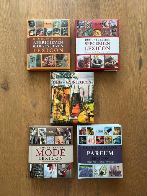 Set van 5 Nederlands Lexicons van REBO Productions, Boeken, Overige Boeken, Zo goed als nieuw, Ophalen of Verzenden