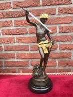 Weens brons: David verslaat Goliath, topbeeld!, Ophalen of Verzenden, Brons