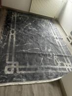 Mooi Tapijt - Grijs Marmer Design, Huis en Inrichting, 200 cm of meer, Ophalen of Verzenden, Zo goed als nieuw, 200 cm of meer