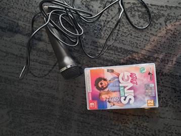 Switch let's Sing 2020 + microfoon  beschikbaar voor biedingen