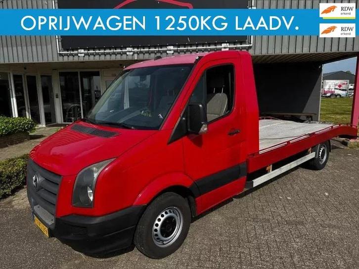 Volkswagen Crafter 2.5 TDI AIRCO/3 ZITS/LAADVER 1250kg Oprij, Auto's, Bestelauto's, Particulier, Te koop, ABS, Airbags, Airconditioning
