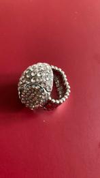 Ring, Sieraden, Tassen en Uiterlijk, Ringen, Ophalen of Verzenden, Zo goed als nieuw, Zilver, Dame