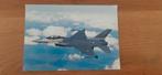 F16 vliegtuig kaart, Verzamelen, Ophalen of Verzenden, 1960 tot 1980, Ongelopen, Overige thema's