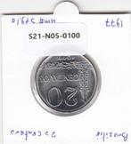 S21-N05-0100 Brazil 20 Centavos UNC 1977 KM579.1a, Postzegels en Munten, Munten | Amerika, Zuid-Amerika, Verzenden