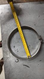 Smalle klemband voor dw kachelpijp 180, Nieuw, Ophalen of Verzenden, Rvs, Minder dan 2 meter