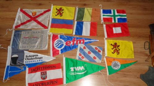 75 st maritiem vlag haven scheepvaart boot Rotterdam schip, Antiek en Kunst, Curiosa en Brocante, Verzenden